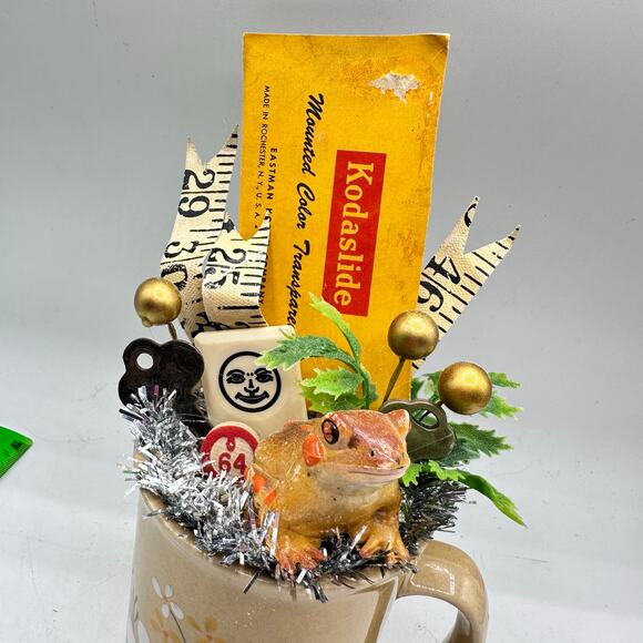 Photogenic Frog Vintage Assemblage Centerpiece Kodak - Retro - Picture 2 of 7